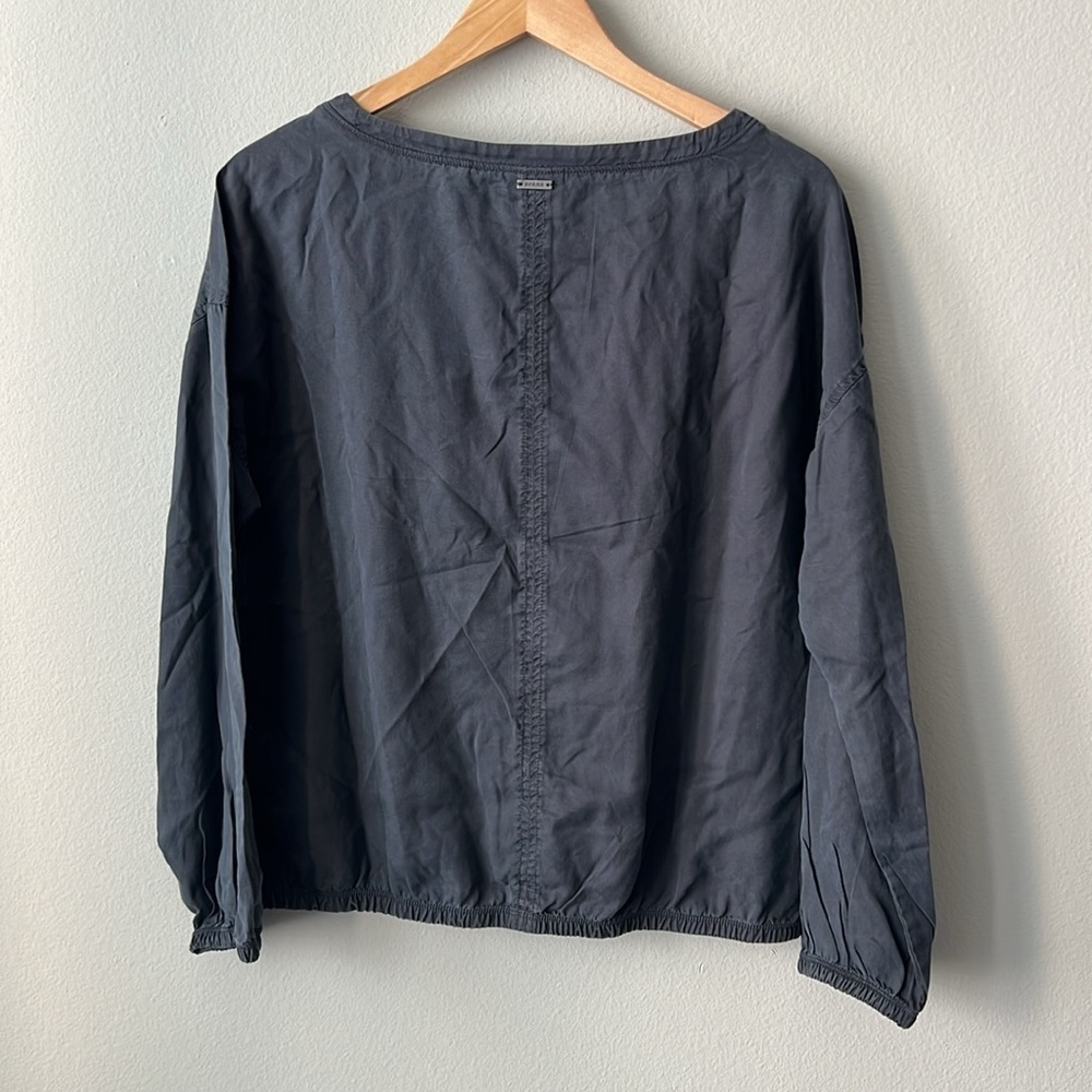 prAna Lavendar Bay Boatneck Long Sleeve Top Women's Size XS in Coal NWT! - Picture 9 of 9
